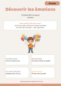Kit à imprimer Les Mini Curieux (3–6 ans)